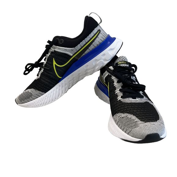 NIKE CT2357-100 Men’s Sz 10.5M REACT INFINITY RUN FLYKNIT 2 Running Shoes $160 - Picture 4 of 13